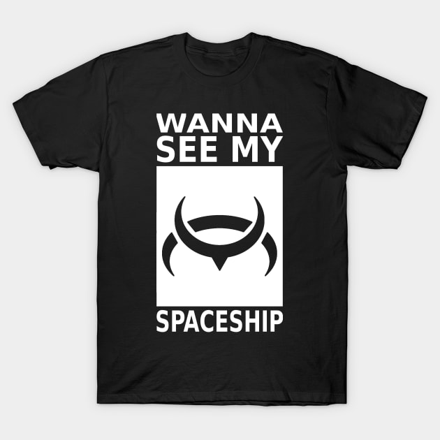 Wanna See My Spaceship - Amarr T-Shirt by CRD Branding